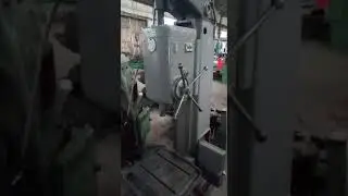 Сверлильный станок, проверка в работе.