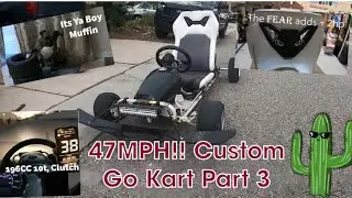 196cc vs 212cc vs 224CC. Clutch VS TORQUE CONVERTER! TOP SPEED TEST AND 0-30 MPH!