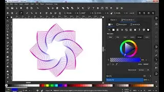 Create Spiral Geometry in Inkscape