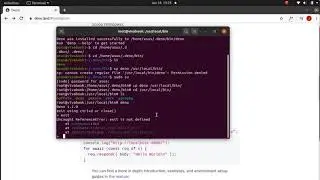 INSTALL DENO | UBUNTU 20.04 | MUNCUL DINOSAURUS HIJAUNYA