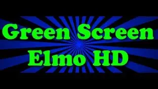 Elmo Green Screen Animation Loop