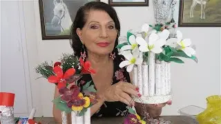 BORULARLA ÇİÇEKLERİN MUHTEŞEM GÜZELLİĞİ