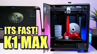 INSANE PRINTING SPEEDS! K1 MAX 3D PRINTER