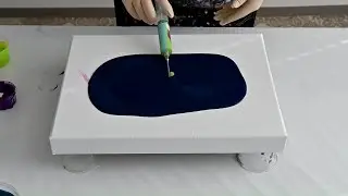 Syringe Acrylic Pour ~ Create Stunning Abstract Art with THIS Crazy Technique! ~ Fluid Art