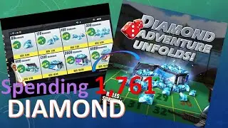 LUCKIEST DRAW SPENDING 1,761 DIAMOND (ROS) RULES OF SURVIVAL