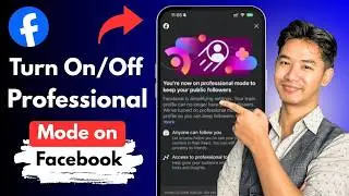 How to Turn On/Off Professional Mode on Facebook !