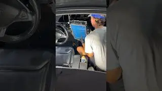 Touchscreen Replacement on a Tesla #riding #tesla