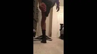 sweaty black boy feet