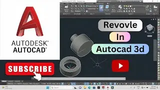 Revolve in Autocad 3d | Autocad Tutorials | AMEC CAD SOLUTIONS