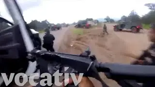 Body Cam Captures Moment Drug Cartel Ambushes Mexican Police