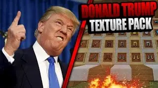 REVIEW TEXTURE PACK DE DONALD TRUMP 1.8/1.7