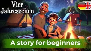START LEARNING GERMAN with Easy Story (Four seasons)