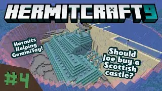 HermitCraft 9 ep 4: GeminiTay hosts Hermits Helping Hermits at her Guardian Farm!