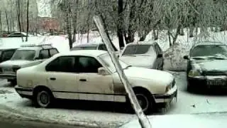 Ледяной дождь в Москве