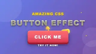 Modern Animation & 3D Button Press Effect Using CSS Box Shadow | HTML & CSS