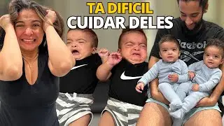 TA MUITO DIFICIL CUIDAR DOS GEMEOS