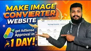 AdSense के लिए Image Converter Tool Site कैसे बनाएं? | Image Tools webbsite 2026
