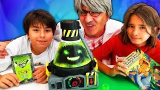Dani y Evan y el Laboratorio de la BESTIA!! del Profesor Bizcoché!!
