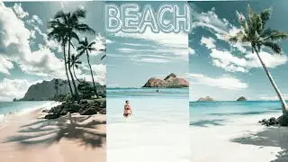 Tutorial Edit Beach Preset | Lightroom Mobile Preset | Summer Beach Preset