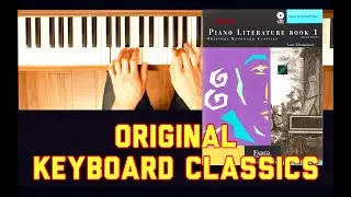 Adagio and Allegro (J. C. Bach) [Easy Piano Tutorial]