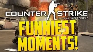 CRAZY SHOTS! - CS GO Funny Moments in Competitive