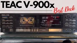TEAC V-900X 3-Head Best 80s Cassette Deck