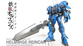 HG 1/144  HELMWIGE REINCAR GUNPLA CUSTOM BUILD - IRON BLOODED ORPHAN