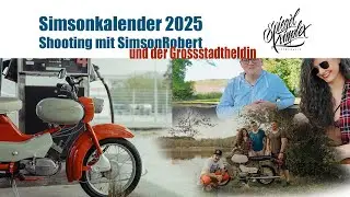 Simsonkalender 2025 - Shooting mit Simson Robert