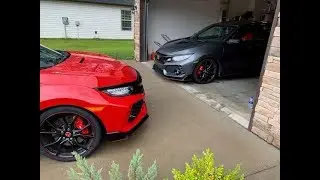 Civic Type R Mishimoto intake & aFe Exhaust | Unboxing & Install!!
