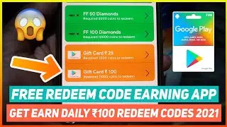 Get Earn Daily ₹100 Google Play Redeem Codes 2021 - LuckBuzz App, Best Free Redeem codes Earning
