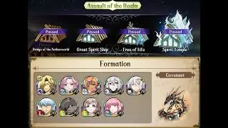 Langrisser - Ragnarok of The Realms 7 - Realm of Lost Heroes - Spirit Temple (Stage 4)