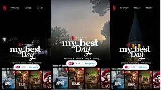 My best day - Netflix Add yours template Stickers | Viral add yours sticker template