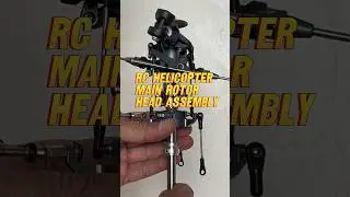 RC Helicopter Main Rotor Head assemably #shorts #rchelicopter #lifeingermany #diy #drone