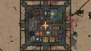 200 hours in 2 minutes, Rimworld HSK Desert Fortress