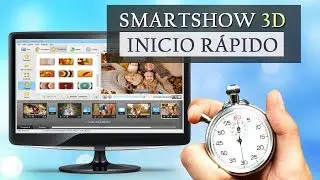 El mejor programa para crear videos con fotos, musica y efectos 3D: inicio rápido a SmartSHOW 3D