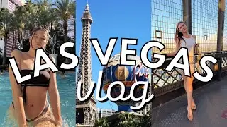 LAS VEGAS VLOG 2022 | Pool day, Eiffel Tower experience and all the food