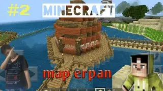 Cara membuat map ERPAN 1140 di MINECRAFT POCKET EDITION | Andra barokah