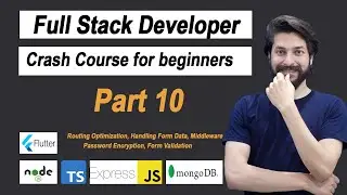 Part 10: Routing, Form Handling & More! | Full Stack Flutter Dev | 2023 | URDU