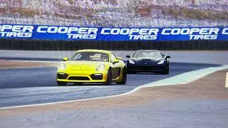 Porsche Cayman GT4, Doing a couple of laps at Laguna Seca, Track Day.
