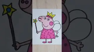 Dibujando a Peppa Pig #dibujosparaniños #videosparaniños #peppapig #draw #art #drawing #dibujo #cute