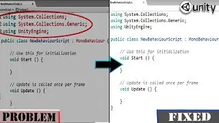 How to fix this missing text/Off intellisense in unity 3d |Beginner Tutorials