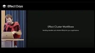 Durable Workflows with Effect Cluster by Mattia Manzati (Effect Days 2024)
