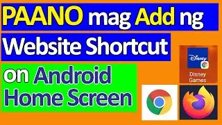 Paano mag Add ng Website Shortcut on Android Home Screen