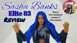 Sasha Banks Elite 83 WWE wrestling figure Review