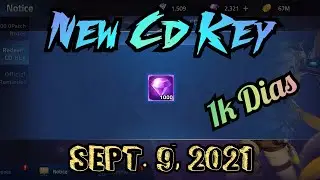 New Cd-Key - Sept. 9, 2021 (1000 Diamonds) | MLA Gameplay