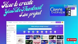 How to create YouTube Thumbnail practically | Live project | 2024