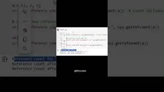 how getrefcount() works in python? 