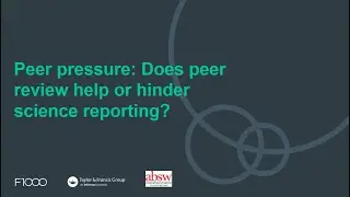 Peer pressure:  Does peer review help or hinder science reporting?