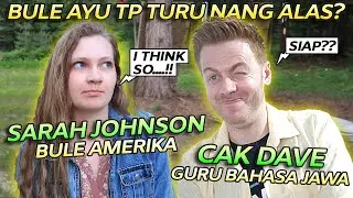CEWEK CANTIK DARI DESA AMERIKA BELAJAR BAHASA JAWA SAMA BULE JOWO !!