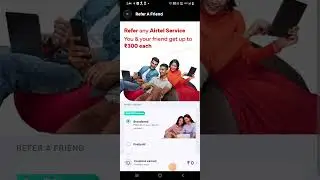 Refer Airtel Thanks app and get 300 Cash Back |